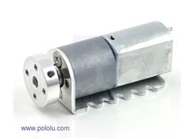Pololu 20D mm gearmotor with bracket and hub
